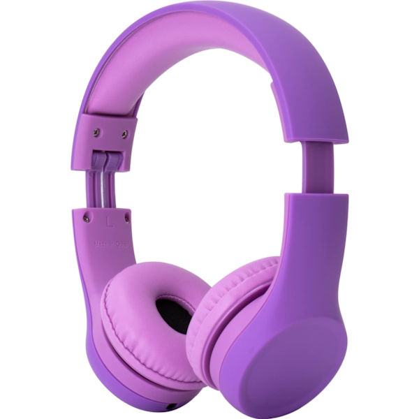 Snug Play+ Barnhörlurar med volymbegränsning för småbarn (pojkar/flickor Purple 21