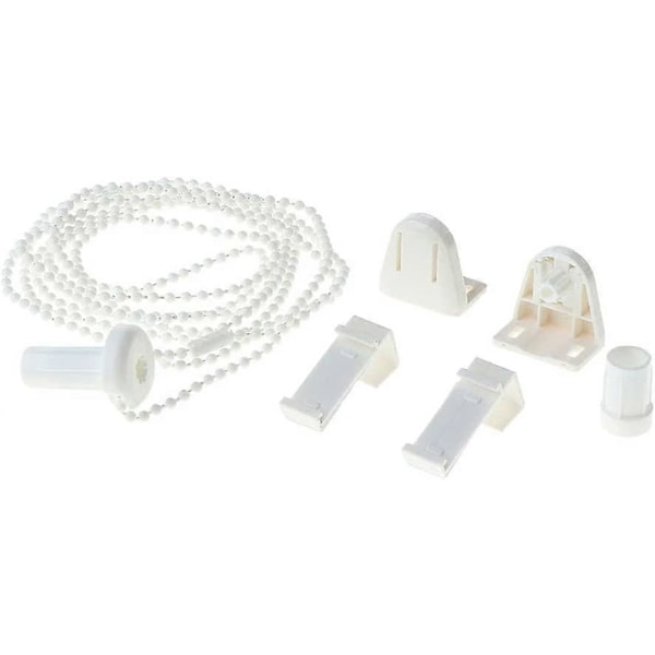 Rullgardinskoppling Set Maskin Skärmkedja för Justerbart Rullgardinsfäste 17mm