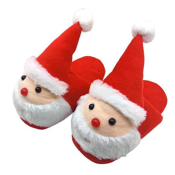 Tofflor Jultomten Tofflor Varma Inomhus Julgåva