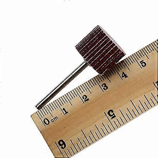 10 st Lamellrondell, 15mm Slip- och polerrondell 240# Set för roterande verktyg