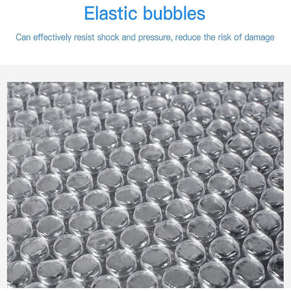 100/50 st Bubbelkuvert - Mjuka vadderade kuvert för förpackning White 50pcs 26-30cm