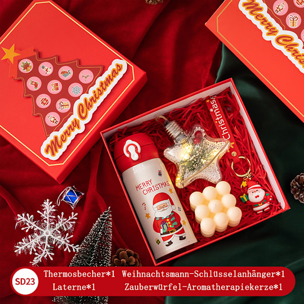 Dekorativa föremål julklappar, Julafton äppelpresentaskar, Julmuggar Jul