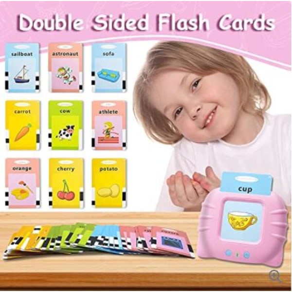 Talking Flash Cards Pedagogiska leksaker - Talking Flashcards Learni blå