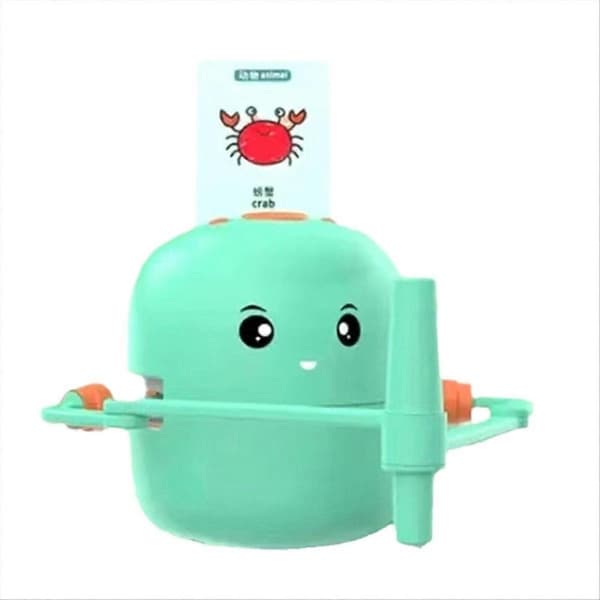 Interaktiv Pedagogisk Ritrobot Lärleksak Grön