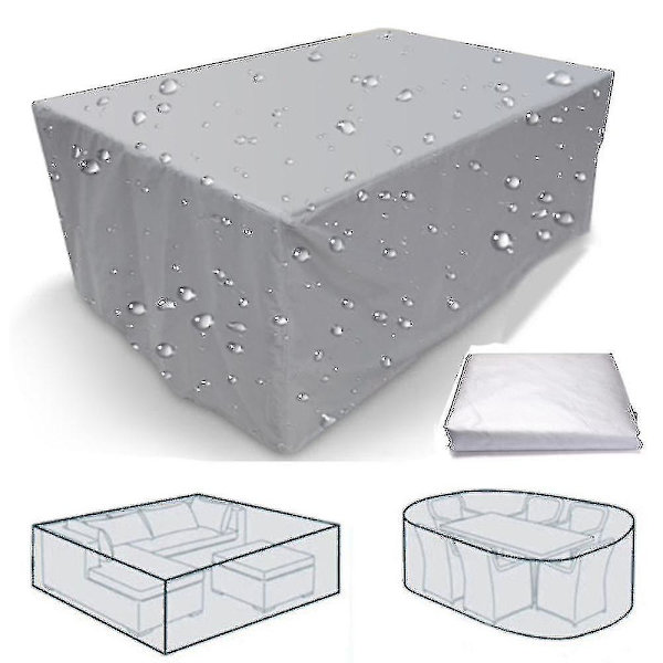 75 storlekar Vattentäta Utomhus Patio Trädgårdsmöbler Överdrag Regn Snö Stolsöverdrag 188*120*74cm