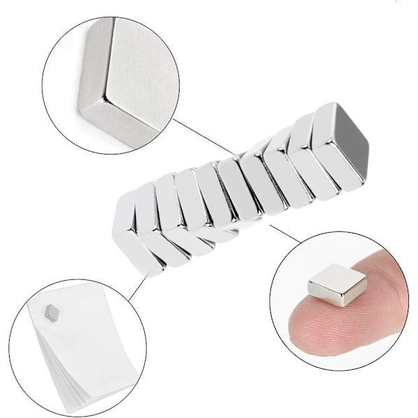 Kraftfulla Superstarka DIY Neodymmagneter för Väggpaneler, Kylskåp