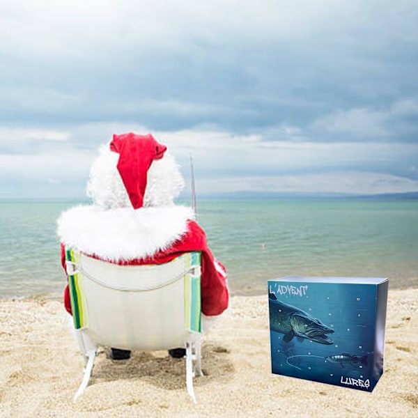 LADVENTLURES 2024, Fiske Adventskalender, Fiskedrag Julklappar a