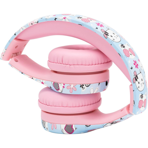 Snug Play+ Barnhörlurar med volymbegränsning för småbarn (pojkar/flickor Cats