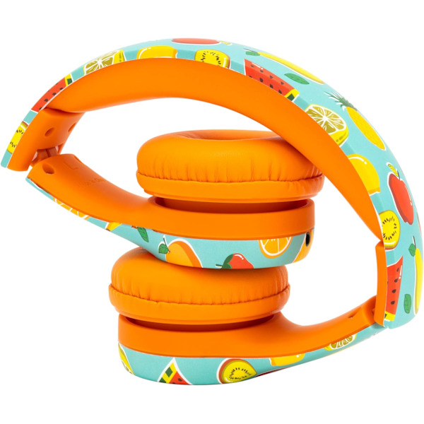 Snug Play+ Barnhörlurar med volymbegränsning för småbarn (pojkar/flickor Fruits