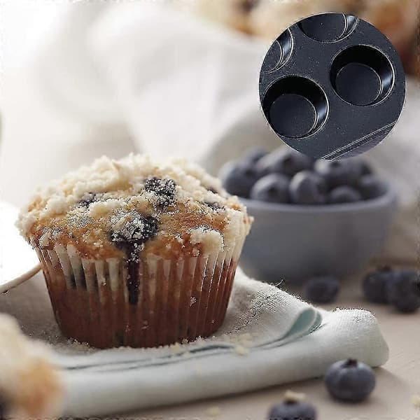 24 Muggars Muffinplåt, Bakplåt Non-stick Cupcake Bakplåt Kraftig
