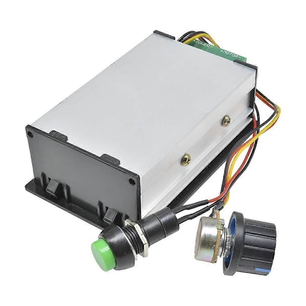 PWM DC Motorvarvtalsregulator (PWM) DC 6-60V 12V 24V 36V 48V 30A Justerbar Motorvarvtalsregulator
