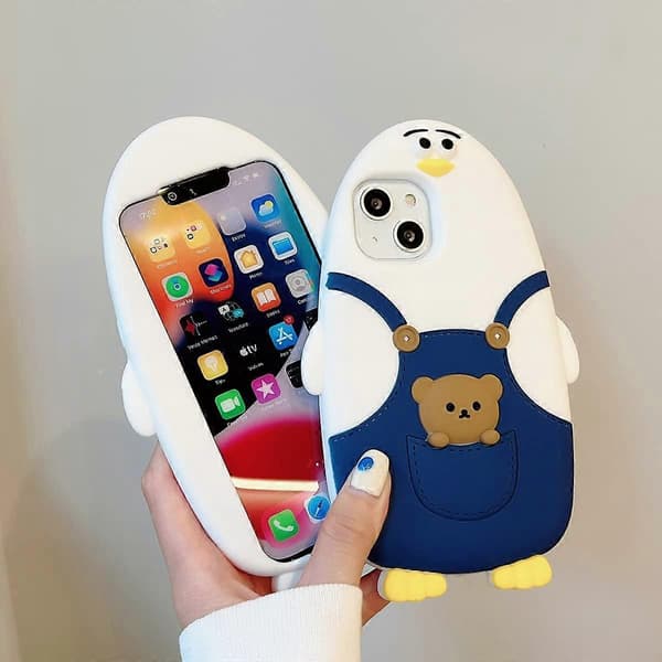 Mobilskal Passar iPhone 13 Pro Max, Vithövdad Havsörn Björn