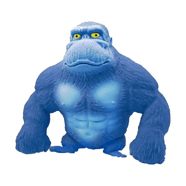 Squishy Monkey Anime Figurine Latex Monkey Gorilla Toy Jungle An Blue