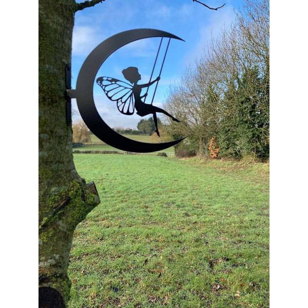 Metal Crescent Moon Fairy Style 1