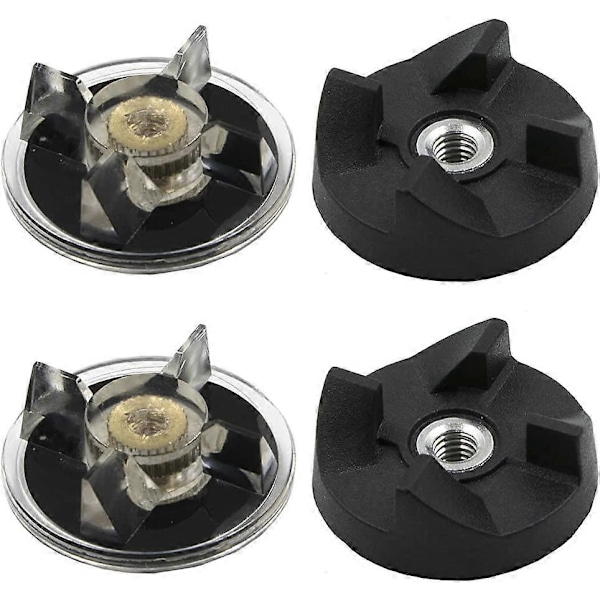 2 par kopplingbaser och blad för 250W 600W 900W blad växellåda mixer juicepress tillbehör