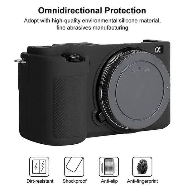 Mjukt silikonskyddsfodral för Sony ZV-E10