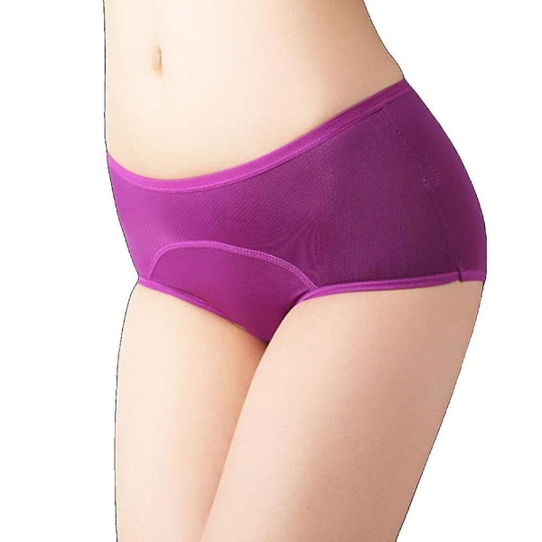 Big Girl's Protective Coton Menstruation Trosor 5 Andas Lea 4XL Q1