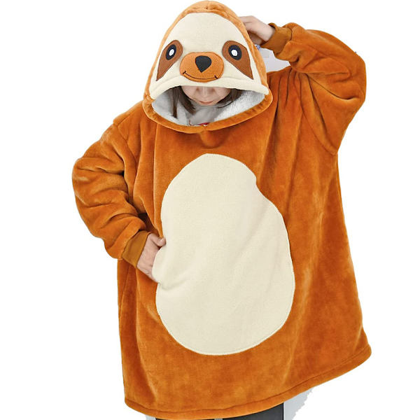 Julklappspåse Hoodie för Kvinnor Snuggle Sherpa One Size