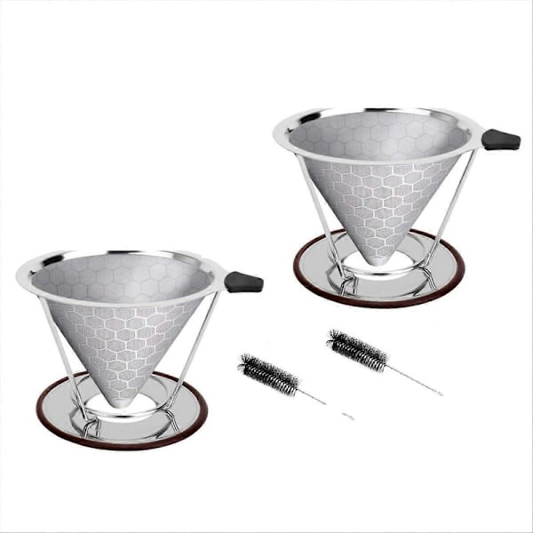 Kaffefilter med Bas Filterfritt Pappersfilter Kaffefilter