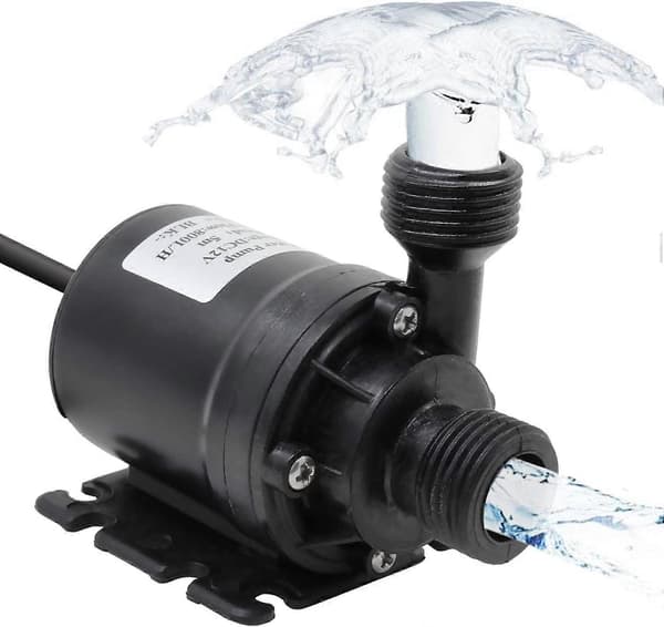 800L/H 5M Dränkbar Vattenpump DC 12V Amfibiepump