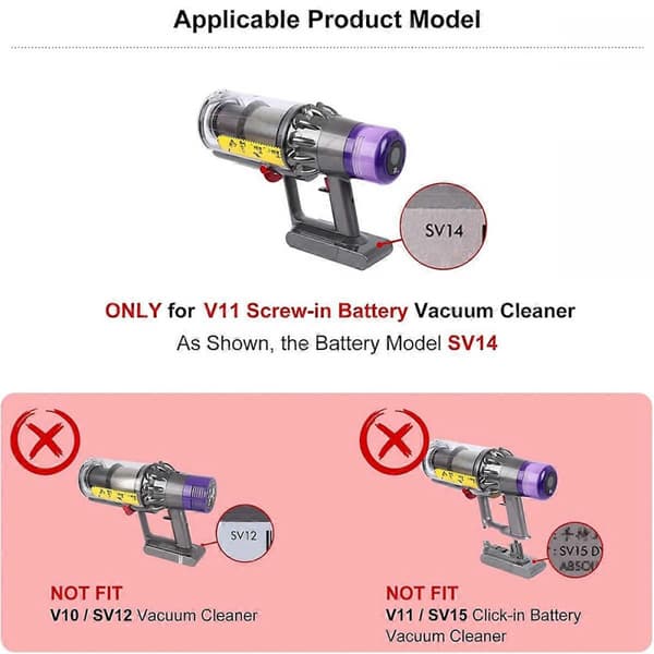 Kompatibel med Dyson V11 SV14 Dammsugare Stark Trigger Switch-enhet, Uppgraderad Ersättning för Strömknapp