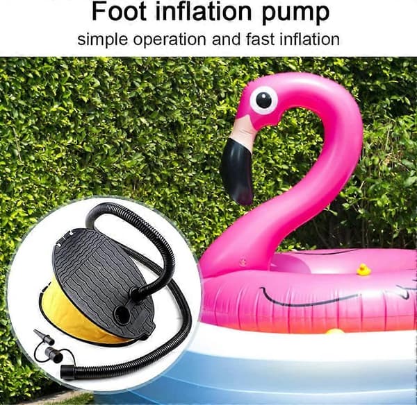 Fotluftpump, Bärbar Uppblåsbar Flytande Pump