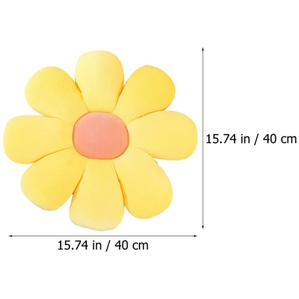 2st Blomformad kudde Söt sittkudde Snittkudde bil