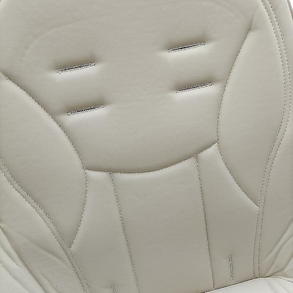 Bebetter Baby Dining Chair Sittdyna Pu Läder Sandwich Sponge Com beige