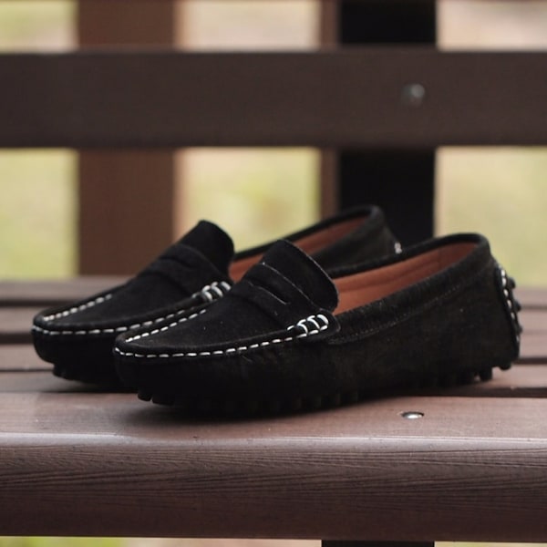 Pojkar Loafers & Slip-Ons Komfort Lilla Barn (4-7 år) Stora Barn (7 år) Black US12.5 EU30 UK11.5