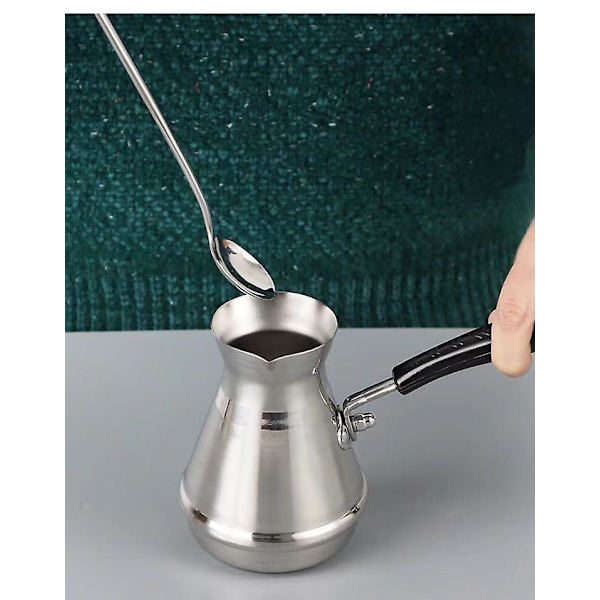 Turkisk kaffekanna, kaffekaraff, espressokaffe, rostfritt stål