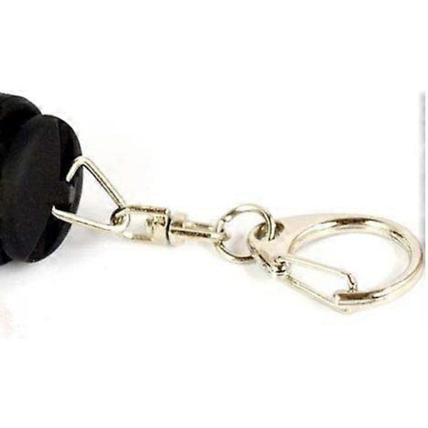 Bärbar Vattentät Mini USB Uppladdningsbar Ultra Stark LED Ficklampa Torch Ficklampa Nyckelring Nöd Ljus