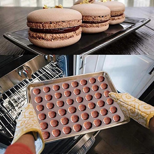 Macarons Bakmat Bakset för Att Göra Hemmagjorda Macarons Matta (2 ST)