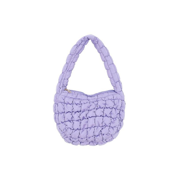 Cloud Bag Quiltväska Damväska Plisserad Mångsidig Mode En purple