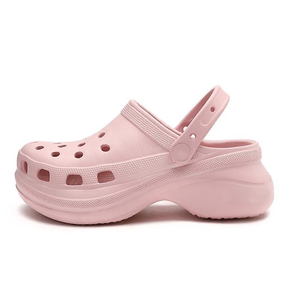 Kvinnors Klassiska Platform Clog pink 40