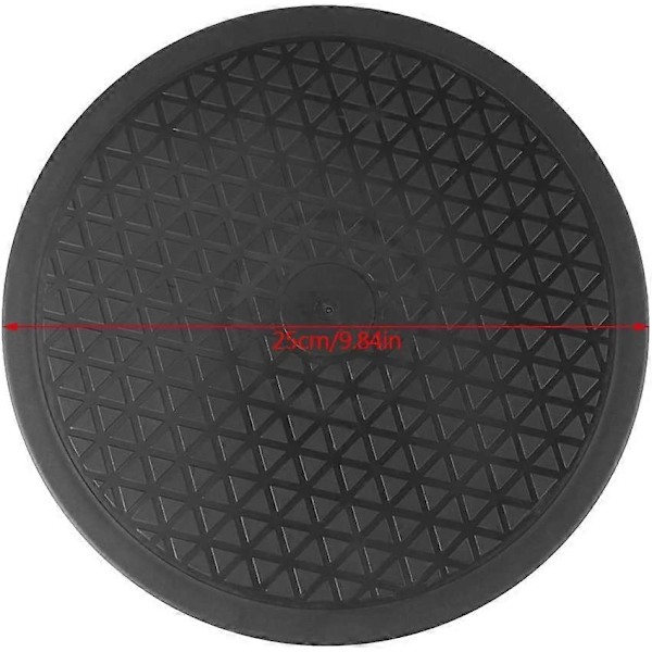 Roterande TV-plattform, 10'' 360° Smidig Vridbar Plattformsbas för LCD TV-skärm