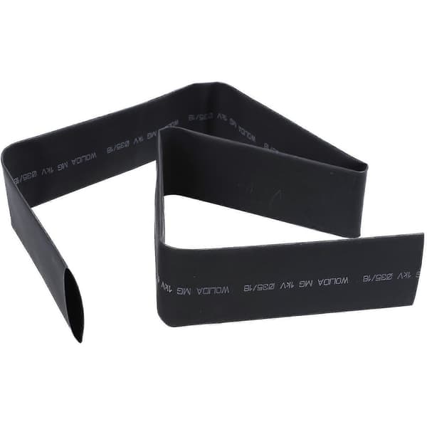 35mm Dia 1 Meter Svart Polyolefin Värmekrymp Krympslang Rör