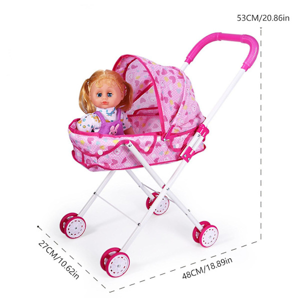 Bebetter Babydocka Barnsäng Vagn Matstol Gungstol Gunga F swing