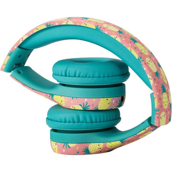 Snug Play+ Barnhörlurar med volymbegränsning för småbarn (pojkar/flickor Pineapples