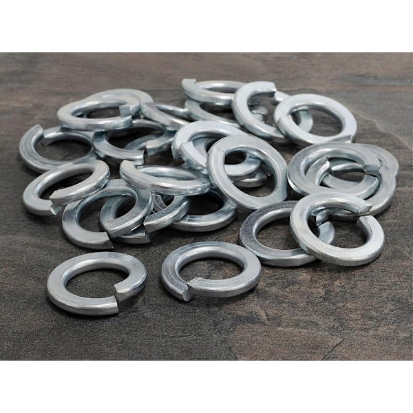 Set med 10 fjäderbrickor Grower - M10 - A2 rostfritt stål - DIN127 - DIY