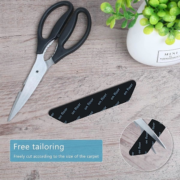 Mattgrepp, 30 st Anti-Curling, Anti-Slip Matta, Självhäftande