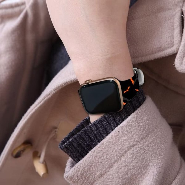 Kompatibel med Apple Watch -remmar 42mm 44mm 59mm Cyperngrön 42/44/45 mm