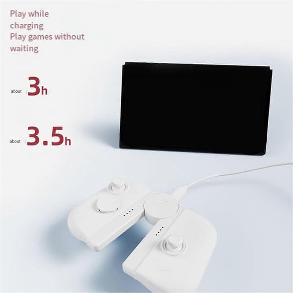 MOBAPAD Kompatibel med Laddningsgrepp för Nintendo Switch - Förbättrat Spelande