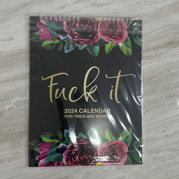 2024 kalender för trötta kvinnor 3 Pcs