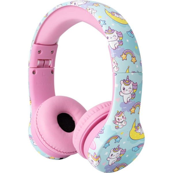 Snug Play+ Barnhörlurar med volymbegränsning för småbarn (pojkar/flickor Unicorns