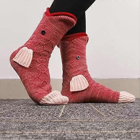 Roliga Strumpor Stickade