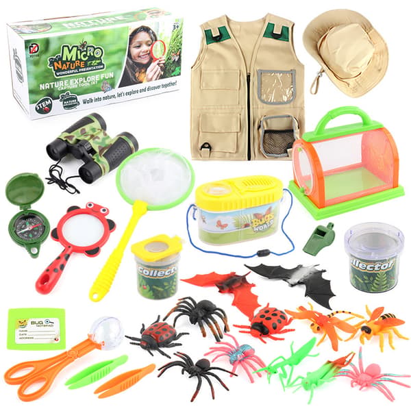 Outdoor Explorer Kit, Äventyrskit för barn med cool explorer-hatt
