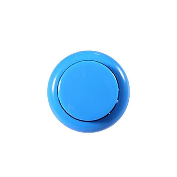10 st Arkadknappar 24 mm Responsiva Arkadknappar Blå