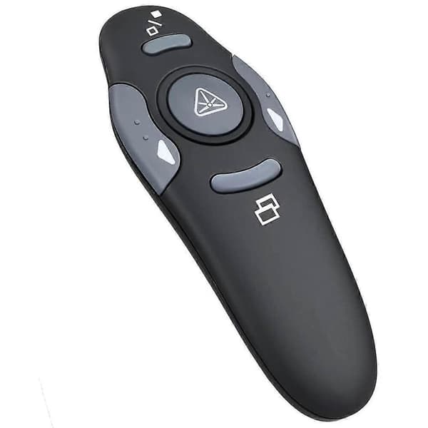 Presentation Clicker Pointer, 2.4 GHz Trådlös Presentatör Fjärrkontroll Presentatör Clicker Kompatibel Powerpoint Presentation Pointer