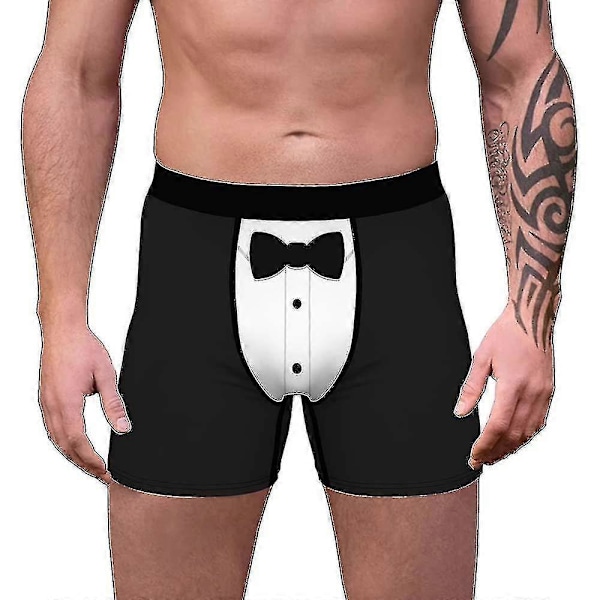 Newway Jul Nyhet Boxershorts Kalsonger Herr Jul Rolig Present Underkläder Trosor A L