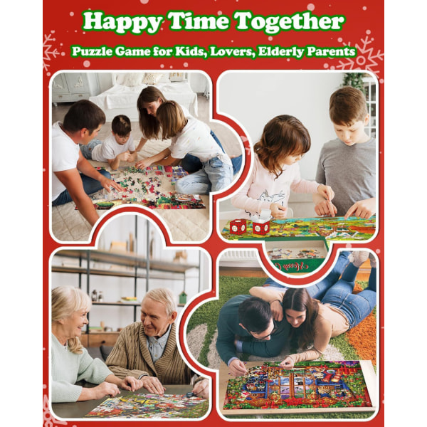 2024 Pussel-Adventskalender - Julglädje C